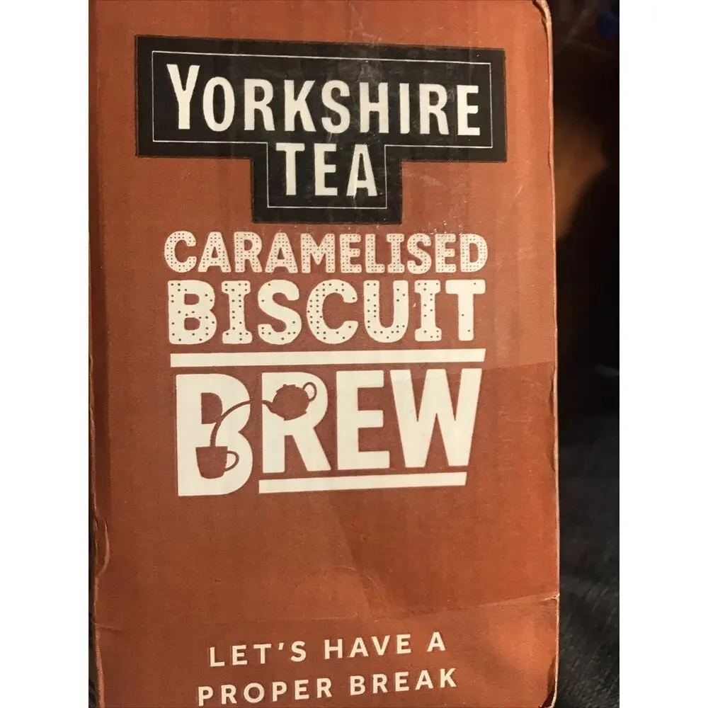 Yorkshire Tea Caramelised Biscuit Brew 40 Tea Bags (Pack of 1)